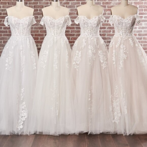 Maggie Sottero Harlem Wedding Dress US Size 10 - Picture 7 of 15